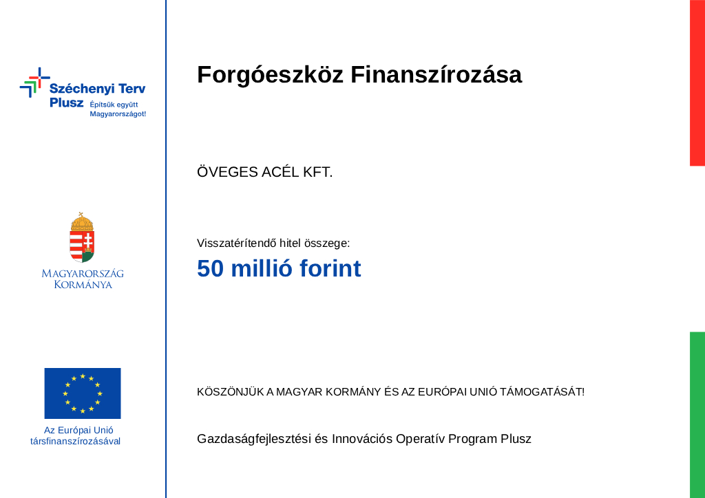 Pályázati támogatás